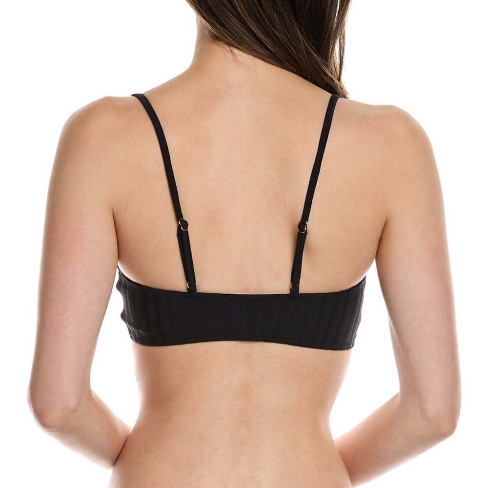 Melissa Odabash Bikini Top & Bottom Black Size IT 46 (US Size 10) NWT - Picture 4 of 11